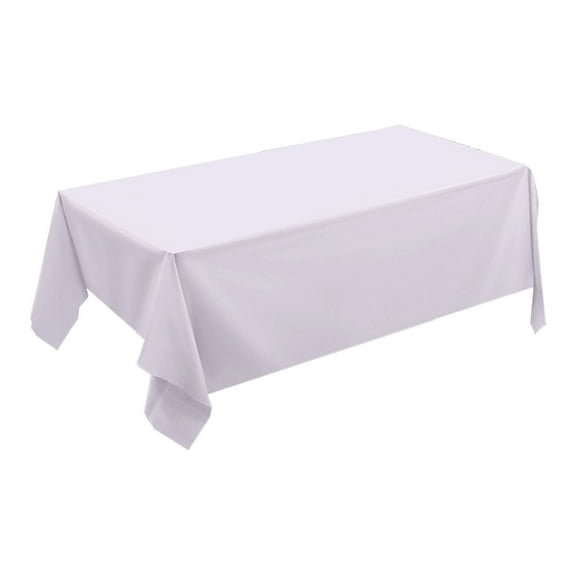 CCMAOLU Plastic Tablecloth,54 x 72 Inch Disposable Rectangle Table Cover for Parties,Wipe Clean & Heavy Duty,Perfect for Birthday,Easter,Mothers Day Decorations,Kitchen & Dining