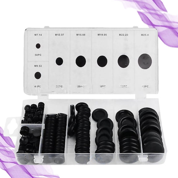 BESTYASH 1Set Black Rubber Gasket Sealer with Super Elasticity for Car Door Window and Appliance Use