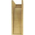 thumbnail image 4 of 8"W x 16"D x 24"H Classic Olympic Rough Cedar Woodgrain TimberThane Corbel, Primed Tan, 4 of 6