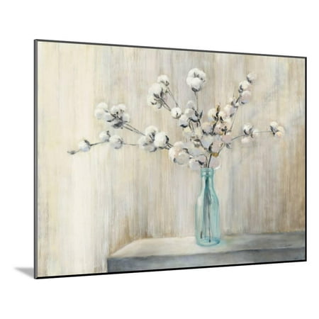 Cotton Bouquet Farmhouse Style Botanical Still Life Wood Mounted Print Wall Art By Julia Purinton Cotton Bouquet Farmhouse Style Botanical Still Life Wood Mounted Print Wall Art By Julia Purinton