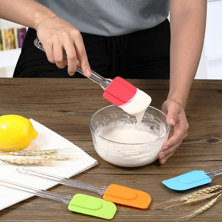 Heat Resistant Silicone Spatula Set For Cooking, Baking, And Mixing Non  Stick Rubber Scraper From Esw_house, $7.57