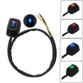 thumbnail image 2 of Sticky Switch Car Push Button Switch with Led Light On/Off Dc12V Diy Car Switch Green, 2 of 4