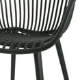 thumbnail image 5 of Stylish & Durable Accent Chairs, PP, Black (Set of 2), 5 of 9