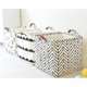 thumbnail image 4 of Preciosa cesta de almacenamiento plegable TUMALL para ropa sucia, color trigo, 4 of 7