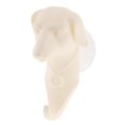 thumbnail image 1 of 4 PULGADAS X 3 PULGADAS DECORATIVO PERRO CABALLO RECOGIDA ANIMAL CABEZA para proteger GANCHO PASTILLAS GANCHO DE SERVICIO 5KG Perro blanco, 1 of 6