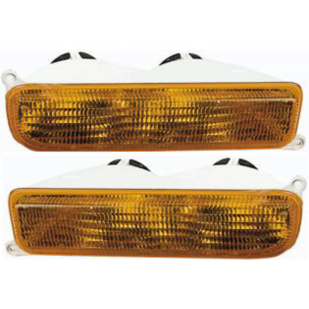 CH2521127 For Jeep Cherokee Turn Signal/Parking Light Assembly 1997 98 99 00 2001 Passenger Side CarLights360 