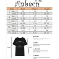 thumbnail image 4 of Anbech Christmas Short Sleeve Tshirts for Women Merry Christmas Tees Snowflake Graphic Tee Tops, 4 of 8