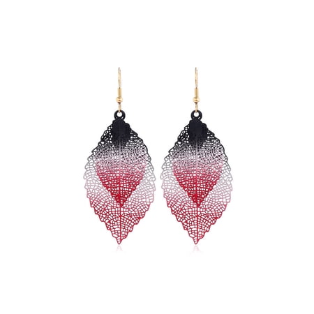 DESIGNICE 2026 New Earrings,Colorful Metal Aretes De Mujer,Unique Finish Eye Catching Appeal Earrings for Women,Style3