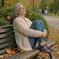 thumbnail image 2 of Adjustable Breathable Knit Walking Sneakers for Women Diabetic Friendly 6 Wide, 2 of 7