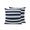 Navy Grey, variant on Waterproof Outdoor Throw Pillows with Inserts 18"x18", Navy Blue Grey Striped Soft Decorative Pillowcases for Couch Bedroom, Farmhouse Stripes Minimalist Pillow Covers for Sofa Living Room