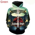 thumbnail image 4 of Sudadera con capucha con estampado 3D de Jurassic Park para hombre, nueva sudadera de estilo hip hop para exteriores, para acampar, informal, ajustada y a la moda, 4 of 5