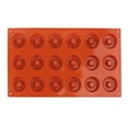 thumbnail image 2 of Molde de cúpula, molde para rosquillas de 18 cavidades, molde para no hornear, molde para rosquillas, durabilidad extendida, 2 of 9
