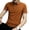 Brown, variant on Men Shirt Solid Color Young Style Buttons Slim Fit Gentle Turn-down Collar Short Sleeves Business Formal Summer Tops Male Clothes