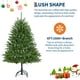 thumbnail image 5 of CazToi 6FT/183CM Árbol Navidad Artificial Incluye Luces LED Multicolor Base Plegable Decoración Interior, 5 of 7