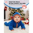 thumbnail image 2 of Enterito para Bebé PATPAT con Capucha y Picos de Dinosaurio de Polar 6-12 Meses, 2 of 8