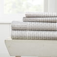 thumbnail image 1 of Merit Linens  Premium Ultra Soft Beaded Arrows Pattern 4 Piece Bed Sheet Set, 1 of 2