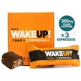 thumbnail image 4 of WAKE UP! Caffeinated Chocolate Protein Bars - Proprietary Blend with 350mg Natural Caffeine (1 Bar = 3 Espressos) – Gluten-Free, Vegan, Kosher – Energy Snack for Focus & Clarity – 6 Pack, 4 of 8