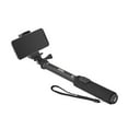 thumbnail image 4 of onn Wireless Selfie Stick with Smartphone Cradle, GoPro Mount and Bluetooth Shutter Remote, Black, 4 of 10