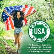 Zazzee USDA Organic Red Korean Panax Ginseng 1000 mg – Supports Energy & Focus – 20:1 Extract