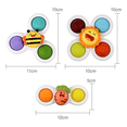 thumbnail image 4 of 3 Piezas Ventosa Giratoria Juguetes Sensoriales Para Bebes Xtellar multicolor, 4 of 4