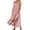 Pink, variant on Nmnitkp Summer Casual Dresses for Women Crewneck Sleeveless Maxi Dress A-Line Swing Tank Sundress Pleated Tshirt Dress with Pockets for Beach Vacation