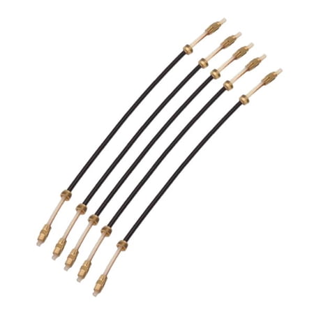 Raindrops 5-Piece Violin Tailpiece String Kit with Tail Rope Accessories for Violin Players