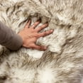 thumbnail image 3 of Super Area Rugs Super Soft Faux Fur 4 x 6 Foot Decorative Shag Area Rug, 3 of 7