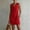 Wine, variant on Womens Sleeveless V-Neck Dress Solid Color Tank Dresses with Pockets A-line Sundresses, M