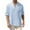 Mens Shirts Light Blue, variant on Mens V Neck Shirts Lightweight Long Sleeve Tshirts Shirt Casual Solid Color Pullover Breathable Basic Loungewear Beach T-Shirts Tops