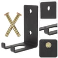 thumbnail image 3 of 7Set Wall Mounted Weight Rack Black Steel for Home and Gym Use 14.0*5.9*2.8in, 3 of 4