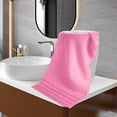 thumbnail image 4 of Cotton Bath Towel, Oversized Cotton Towel, Soft Absorbent Bathroom Towel for Shower and Bath, Durable Lightweight 33x75cm, 4 of 7