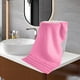 thumbnail image 4 of Toalla De Algodón, Toalla De Baño Suave Y Absorbente, Tejido De Secado Rápido, Secado Suave Para Rostro Y Cuerpo, Ideal Para El Hogar Y El Gimnasio, Color Rosa, 4 of 8