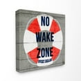 thumbnail image 5 of Stupell IndustriesNo Wake Zone Life RaftCanvas Wall Art by Daphne Polselli, 5 of 5