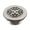 Nickel, variant on Kingston BSFT4137 Watercourse 4-1/4-Inch Brass Round Grid Shower Base Drain with Flange in Brushed Brass