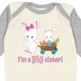 thumbnail image 4 of Inktastic I'm a Big Sister Girls Long Sleeve Baby Bodysuit, 4 of 5