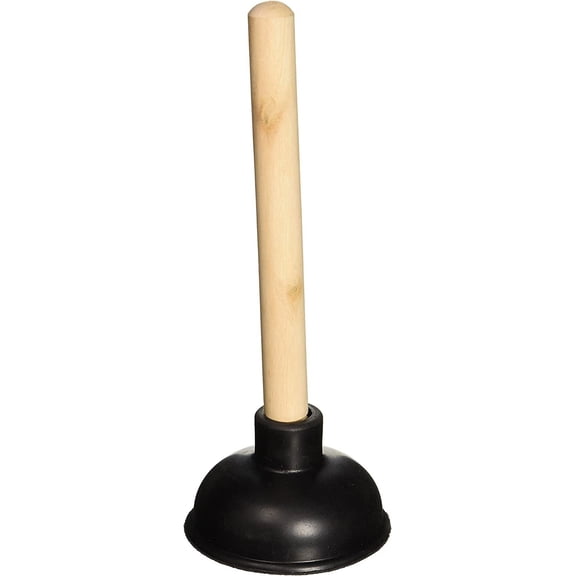MINTCRAFT 8317-B Mint Craft Drain Plunger, 4", Black 1 4 Inch