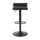 thumbnail image 3 of Set de 2 Bancos para Barra HOMEMAKE FURNITURE Todo Negro Altura Ajustable Giratorio 360, 3 of 6