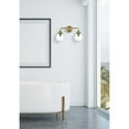 thumbnail image 2 of Living District Hanson 19 inch Wall Sconce in Satin Gold, 2 of 8