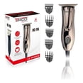 thumbnail image 1 of Delineadora Terminadora Eléctrica Maquina de Corte Cabello Barba Uso Profesional Peines Guia de Aumento, 1 of 7