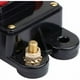 thumbnail image 5 of Disyuntor con reinicio manual, portafusibles de 100 A, motor de arrastre, inversor de fusibles en línea estéreo para automóvil, automóvil, barco, bicicleta, 12 V-24 V CC (100 A), 5 of 5