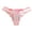 Pink, variant on Lace Thongs for Women Seamless Stretch No Show Underwear Thong Panties