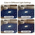 thumbnail image 7 of ODIKA Large Astronomical Alignments Chart Displaying Planetary Galaxy for Living Room, Under Sectional, Family , Non-Slip Flatwoven, 7 of 7