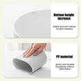 thumbnail image 5 of Viflosae Garbage Can Trash Can Office Garbage Bin Countertop Wastebasket Push Button Multipurpose 15.7x12.5x13cm Small Recycle Bin for Bedside Tables Desktop, 5 of 7