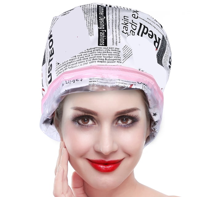 Gorro de tratamiento con aceite caliente, gorro de tratamiento capilar con calefacción eléctrica profesional para el hogar Gorro de tratamiento térmico Mejore su experiencia