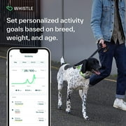 Whistle Go Explore Dog GPS Tracking Device and Pet Health Monitoring System, Grey | Fits Most Collars