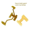 thumbnail image 2 of Jesscasday Back Button Mapping Ribbon Cable Back Button Module Enhances Game Control Gaming Accessories for P4 Controllers, 2 of 8