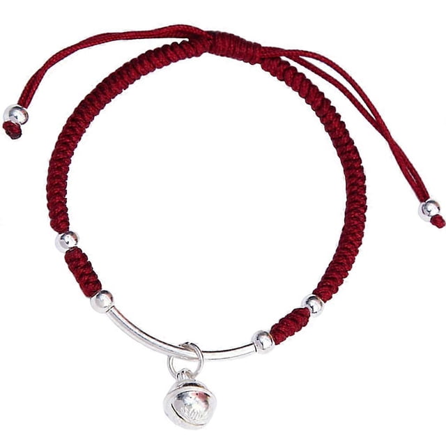 Here's a polished and professional product description based on the title you provided:\n\n \n\n**Vintage Bell Charm Woven Bracelet – Stylish Rope