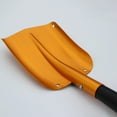thumbnail image 6 of Outdoor Snow Shovel Aluminum alloy Retractable Ice Shovel Winter Snow Remover Tool Camping Garden Folding Shovel Survival Tools (Golden-No Package), 6 of 7