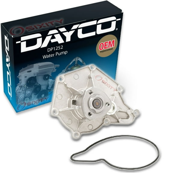 Dayco Engine Water Pump P/N:Dp1252 Fits select: 2009-2015 AUDI Q7, 2005-2011 AUDI A6