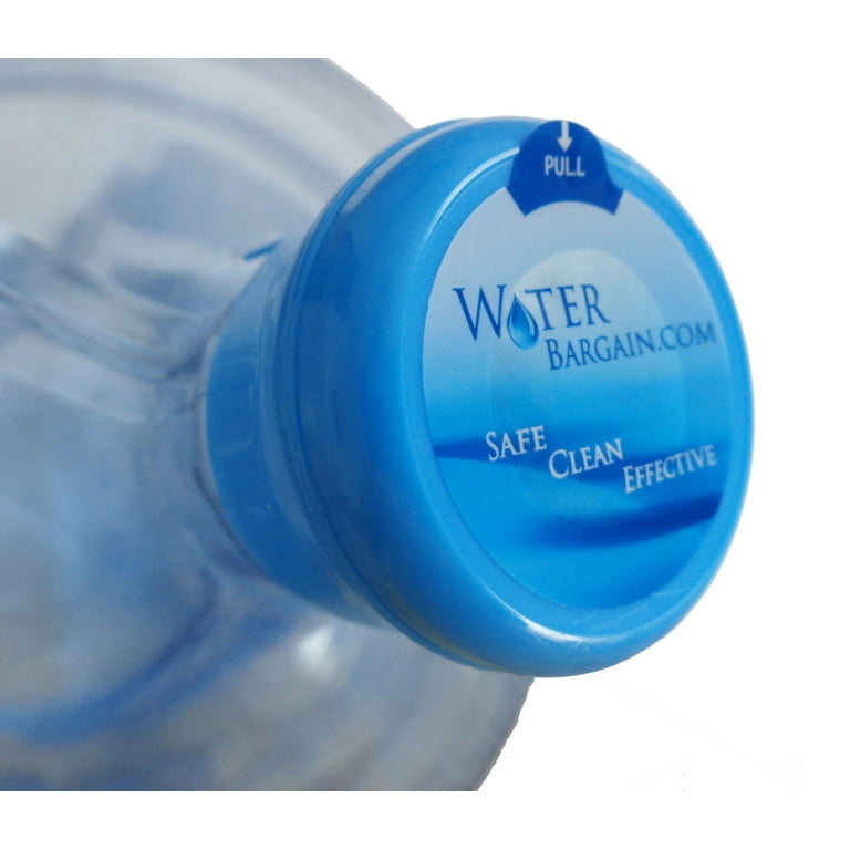 3 & 5 Gallon Water Bargain Premium Water Cooler Jug Non Spill BPA-FREE Bottle  caps - Pack of 100